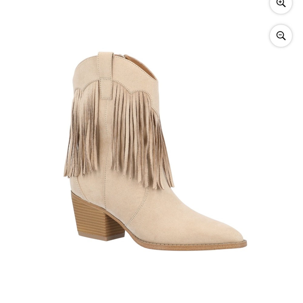 💜Time & Tru Memory foam Women’s Faux suede Western Boots Size:7